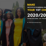 RESUMPTION FOR 2020/2021 ACADEMIC YEAR